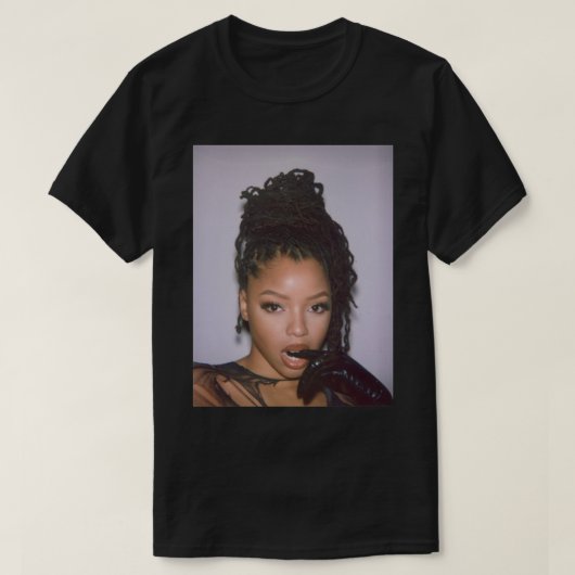 Chloe X Halle vallende schietpartij T-shirt (Design voorkant)