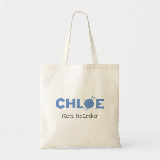 Chloe Yarn Hoarder Tote Bag (Voorkant)