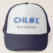 Chloe Yarn Hoarder Trucker Pet (Voorkant)