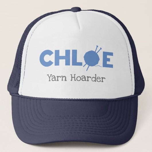 Chloe Yarn Hoarder Trucker Pet (Voorkant)