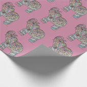 Chloé's Coloring Art Cadeaupapier (Hoek)