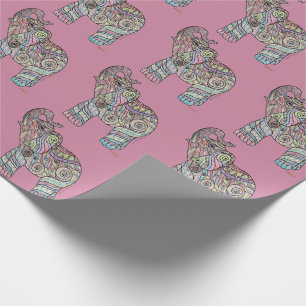 Chloé's Coloring Art Cadeaupapier