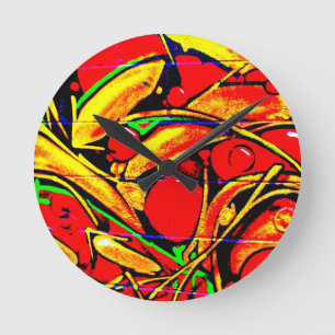 Chlok-Abstractste Art-Graffiti Galerie 13 Ronde Klok