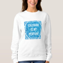 Chloor is mijn geurstofzwembad Typografisch