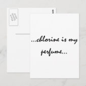 Chloor is mijn parfum briefkaart (Voorkant / Achterkant)