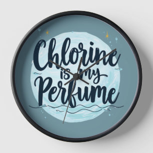 Chloor is mijn parfum grappig zwemmen citaat