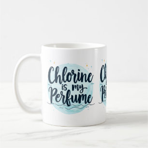 Chloor Is Mijn Parfum Grappige Zwem Citaat Koffiemok