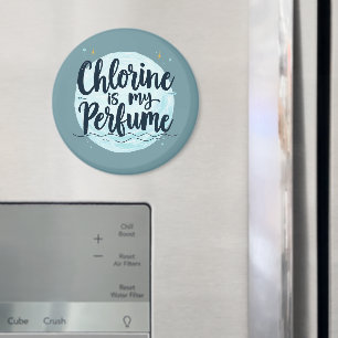 Chloor Is Mijn Parfum Grappige Zwem Citaat Magneet