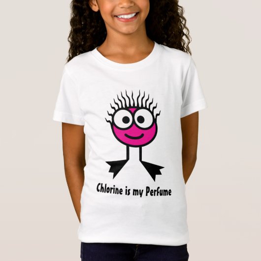 Chloor is mijn parfum - Roze draaiboek T-shirt (Voorkant)