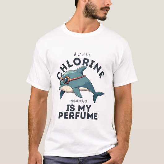 Chloor is mijn parfum t-shirt (Voorkant)