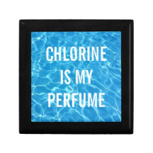Chloor is mijn parfumzwembad Matig