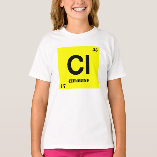 Chloor T-shirt (Voorkant)