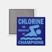 Chloor The Breakfast of Champions Magneet (Voorkant / Achterkant)