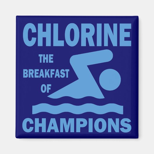Chloor The Breakfast of Champions Magneet (Voorkant)