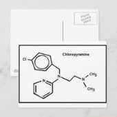 Chlooropyramine Briefkaart (Voorkant / Achterkant)