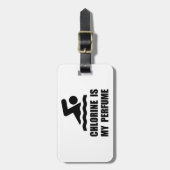 Chloorparfum Bagagelabel (Voorkant verticaal)