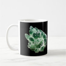 Chloriet Kwarts Kristal Natuurlijk Mineraal Kunst