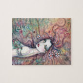 Chloris Godin van Bloemen Puzzel met Blik (Horizontaal)