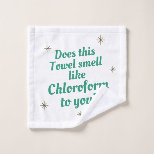 Chloroform Handie Washandje (Wasdoekje)