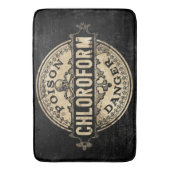Chloroform  stijlgif label badmat (Voorkant Verticaal)