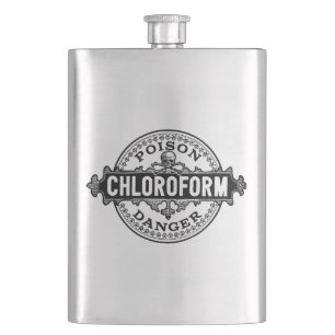 Chloroform  stijlgif label flacon
