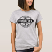 Chloroform stijlgif label t-shirt (Voorkant)