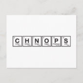 CHNOPS voor allen Briefkaart (Voorkant)