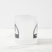 ChNPP/Ч А Э (nucleair Plant van Tsjernobyl) Logo M Matglas Koffiemok (Center)