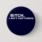 Cho Chang Ronde Button 5,7 Cm (Voorkant)