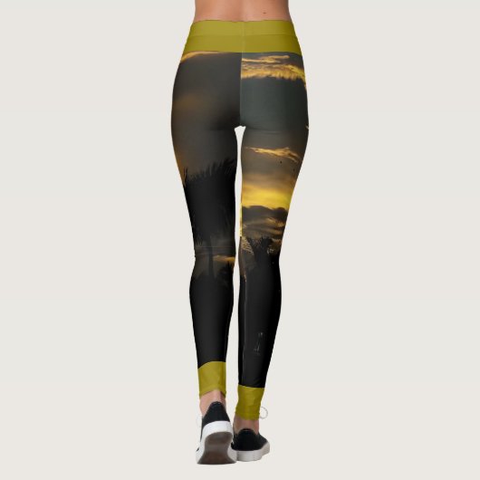 CHO DUSK SUN DESIGN-LEGGINGS LEGGINGS (Achterkant)