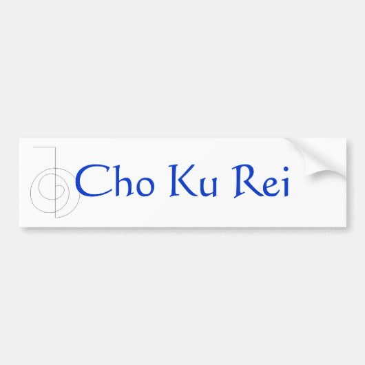 Cho Ku Rei Bumpersticker (Voorkant)