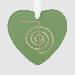 CHO KU REI for HEART CHAKRA Ornament