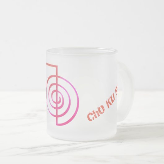 Cho Ku Rei Frosted Mok (Voorkant rechts)