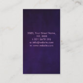 Cho ku Rei in kleurrijke splaatstin Visitekaartje (Achterkant)