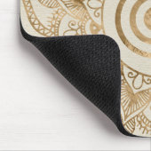 Cho Ku Rei - pastel gold lotus mandala Muismat (Hoek)