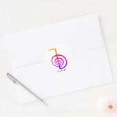 Cho Ku Rei, Reiki machtssymbool, regenboog Sticker (Envelop)