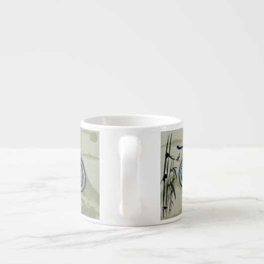 Cho Ku Rei Reiki Mountain Espresso Kop (Achterkant)