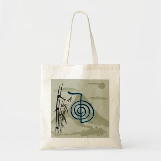 Cho Ku Rei Reiki Mountain Tote Bag (Voorkant)