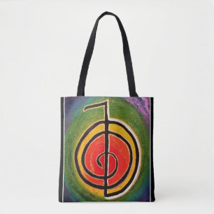 Cho-Ku-Rei Reiki Symbool - Oorspronkelijk kunstwer Tote Bag