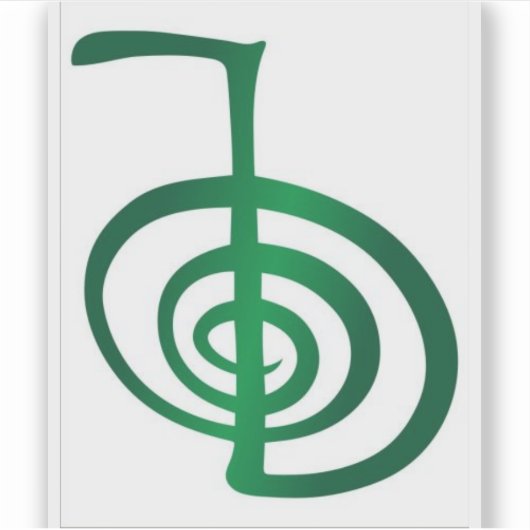 Cho ku rei vinyl sticker (Voorkant)