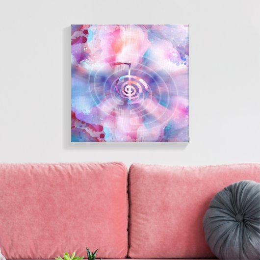 Cho Ku Rei - Zachte Waterverf Canvas Afdruk (Insitu (Woonkamer))