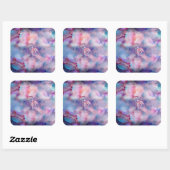 Cho Ku Rei - Zachte Waterverf Vierkante Sticker (Vel)