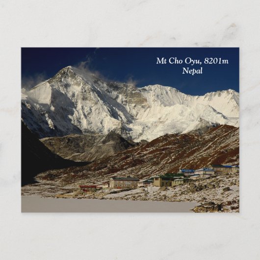 Cho Oyu en Gokyo Briefkaart (Voorkant)