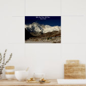 Cho Oyu en Gokyo Poster (Keuken)