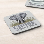 Chobe Nationaal Park Botswana Bier Onderzetter (Linkerzijde)