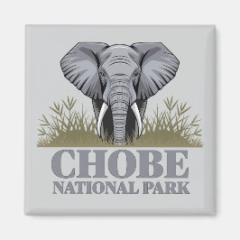 Chobe Nationaal Park Botswana Magneet