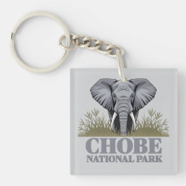 Chobe Nationaal Park Botswana Sleutelhanger