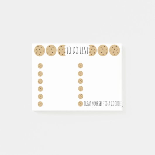 "Choc Chip Cookie" om lijst te doen Post-it® Notes (Voorkant)
