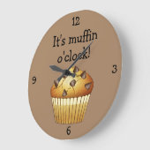 Choc-chipmoffin op Bleke koffie (aanpasbaar) Grote Klok (Hoek)