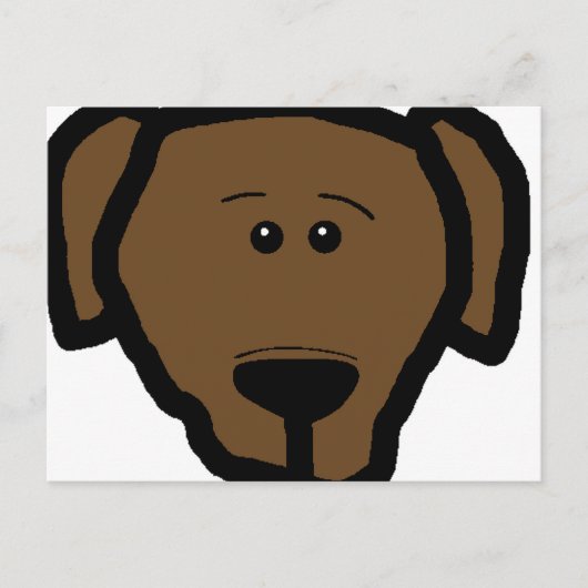 choc Lab Briefkaart (Voorkant)